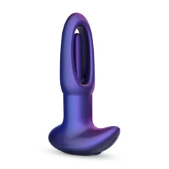 Hueman - Voyager Plug Anal avec Fonction Tapotement - Violet