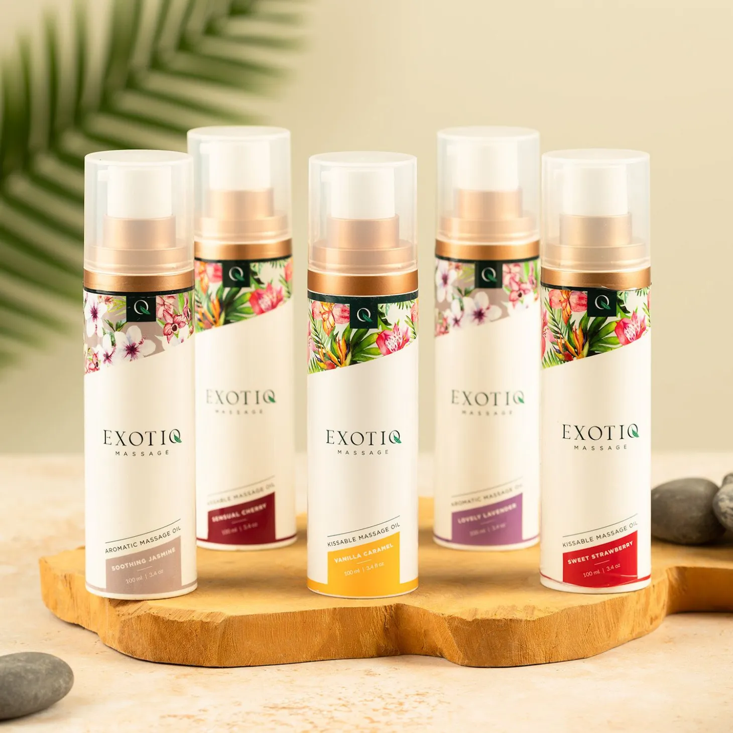Huile de massage douce Sensual Cherry - 100 ml