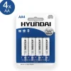 Hyundai - Piles Super AA alcalines - 4 pcs