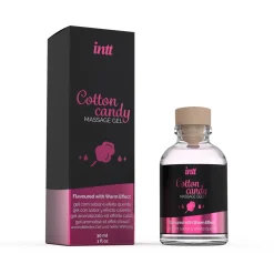 INTT- Gel de massage chauffant à la barbe à papa