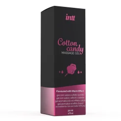 INTT- Gel de massage chauffant à la barbe à papa