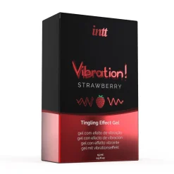 INTT - Vibration! Strawberry Tintelende Gel