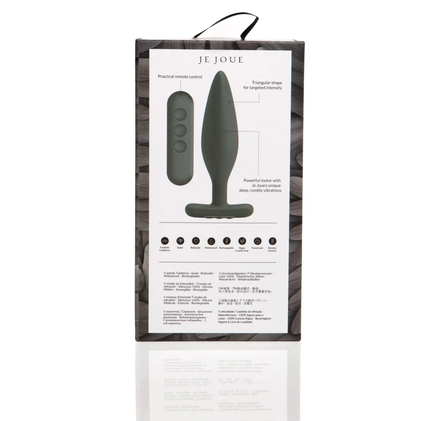 Je Joue - Egon Butt Plug with Remote Control