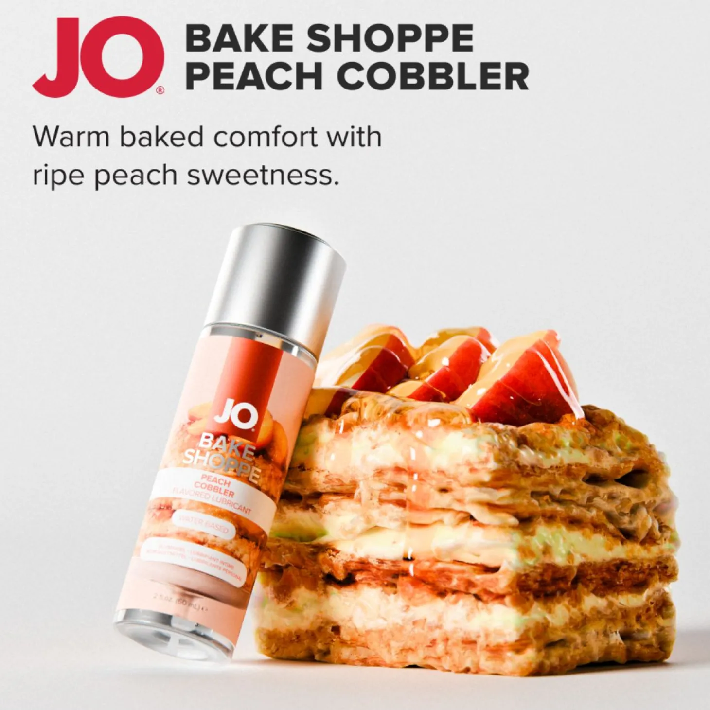JO - Bake Shoppe Tarte Aux Pêches Lubrifiant - 60ml