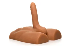 JOCK - Masturbateur Anal avec Godemichet Flexible - Teinte Mo