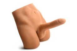 JOCK - Masturbateur Anal avec Godemichet Flexible - Teinte Mo