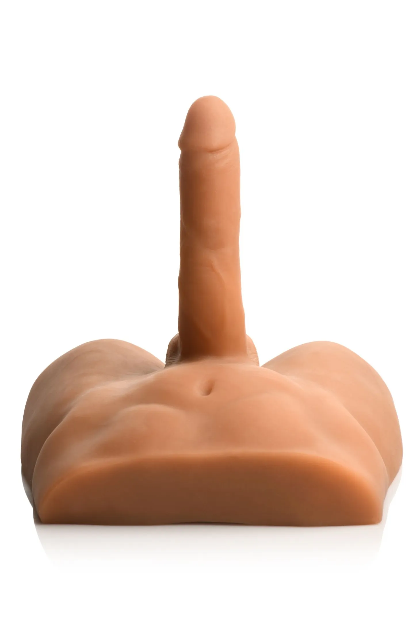JOCK - Masturbateur Anal avec Godemichet Flexible - Teinte Mo