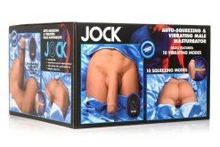 JOCK - Masturbateur Homme Automatique Vibrant et Compressant - Medium