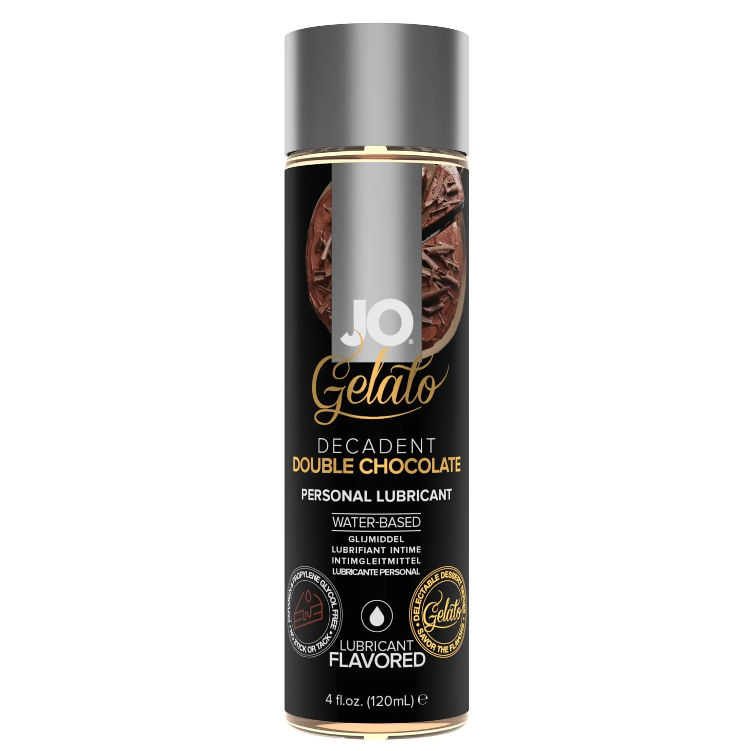 JO - Gelato Decadente Chocolat Double Lubrifiant - 120 ml