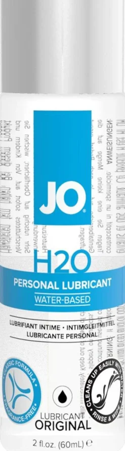 JO - Lubrifiant à Base d'Eau H2O - 60 ml