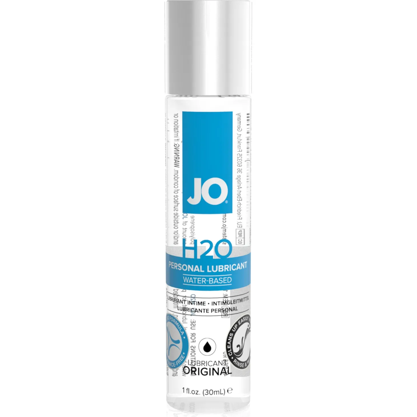 JO - Lubrifiant à base d'eau H2O - 30 ml