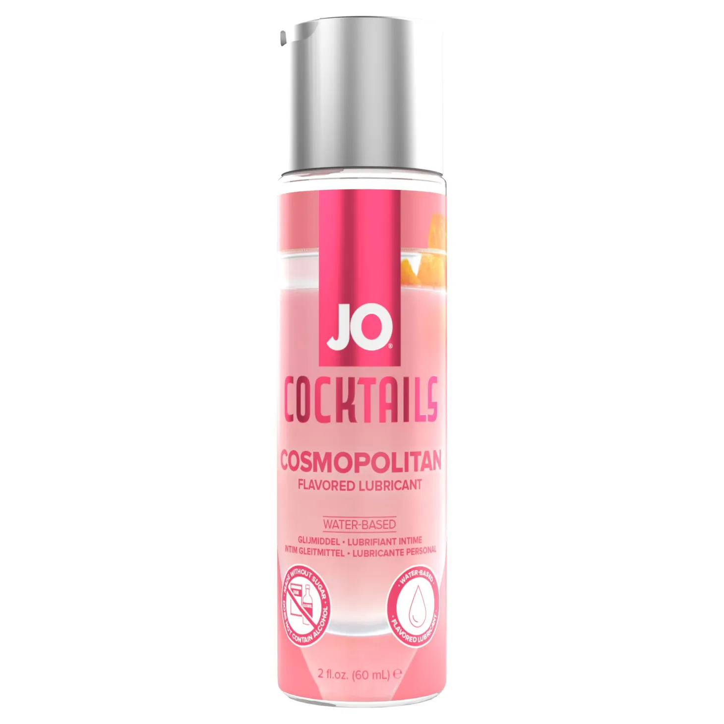 JO - Lubrifiant H2O Cocktails Cosmopolitan - 60 ml
