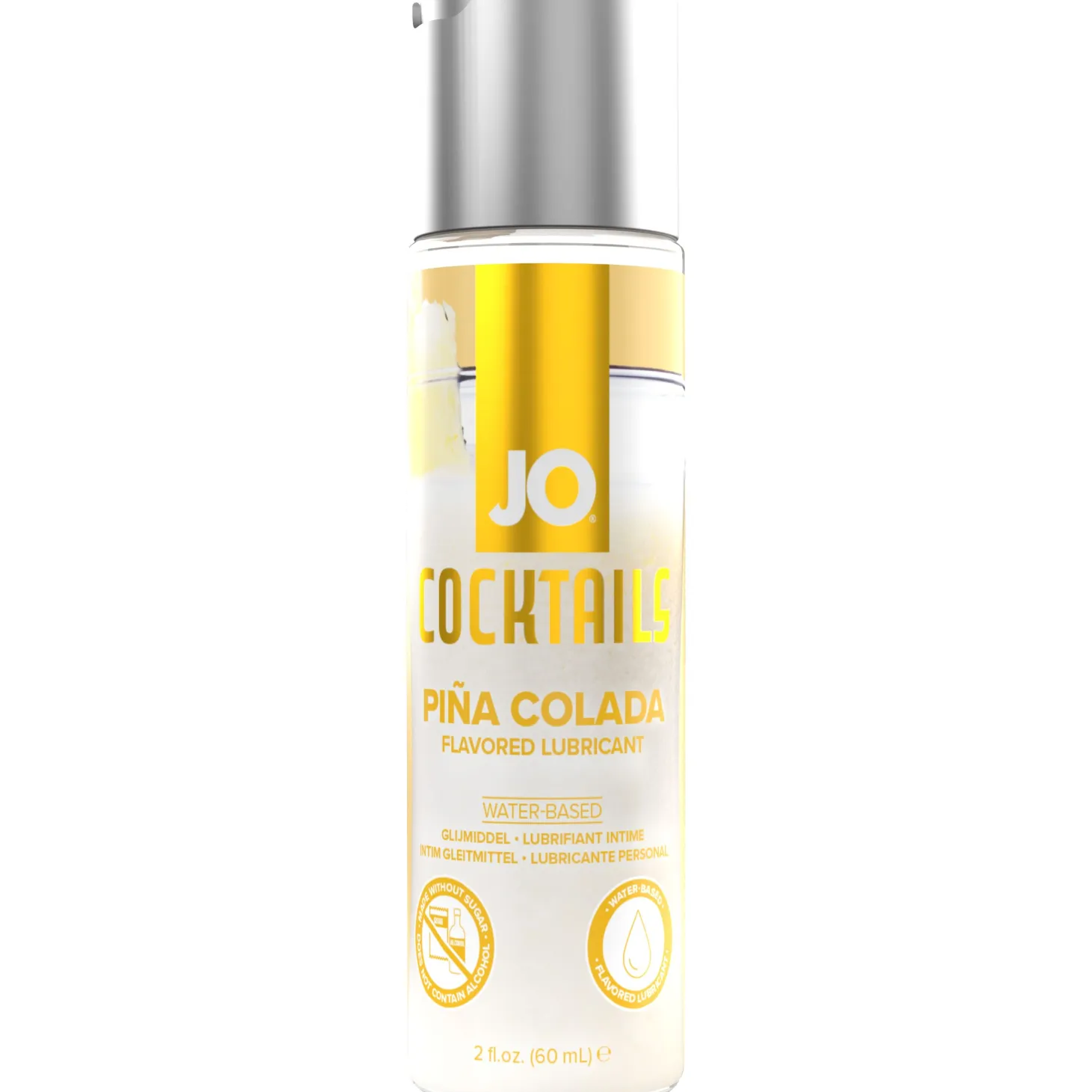 JO - Lubrifiant H2O parfum cocktail pina colada - 60 ml