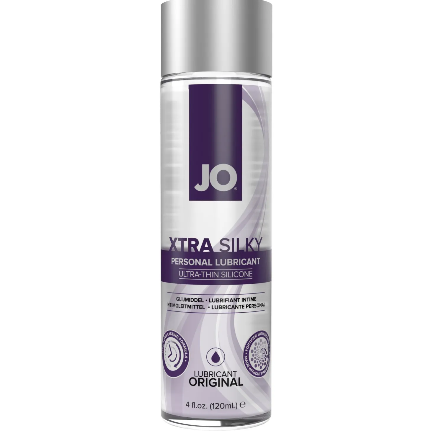 JO - Lubrifiant Xtra Silky Thin à base de silicone - 120 ml