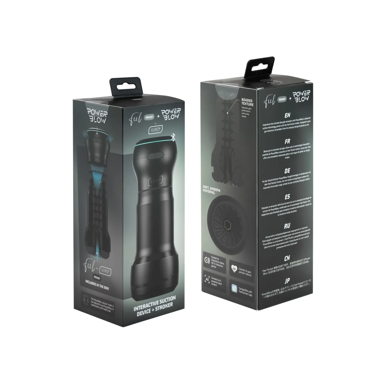 Kiiroo - Feel by Kiiroo PocketBlow Stroker