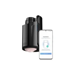 Kiiroo – Keon Ensemble Masturbateur WiFi – Avec Feel Stroker – Noir