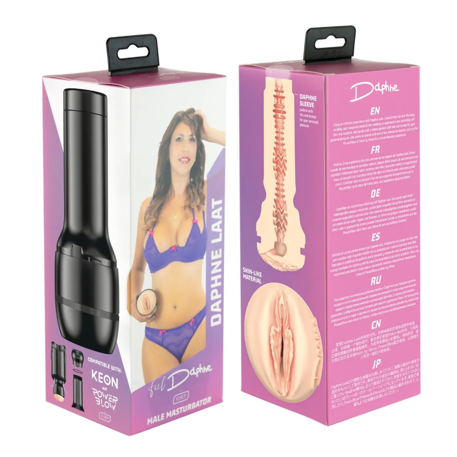 Kiiroo - Masturbateur Feel Daphne Laat - Noir