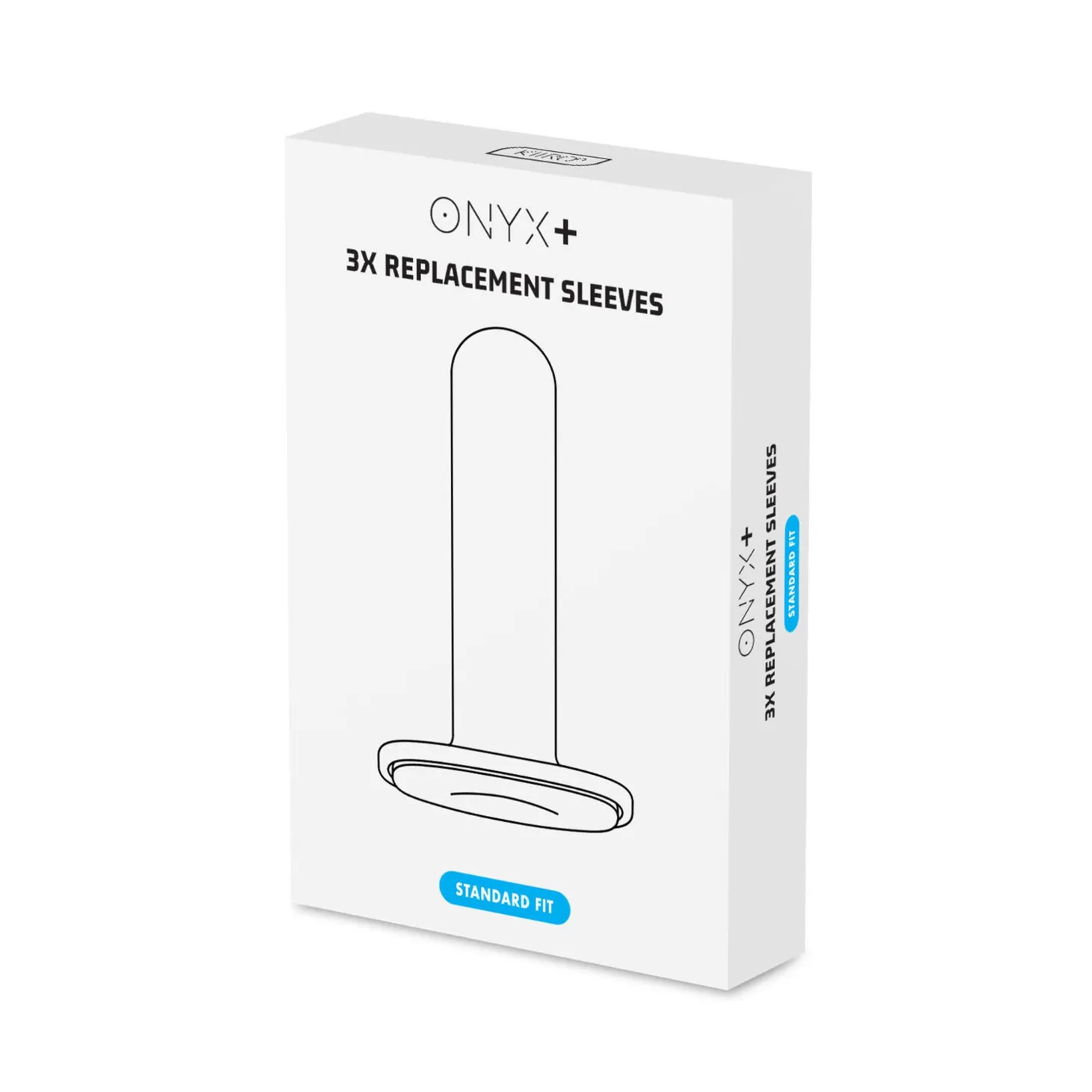 Kiiroo - Onyx+ Manchons de Rechange 3-Pack - Taille Standard