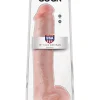 King Cock Gode Cock with Balls 15'' Beige
