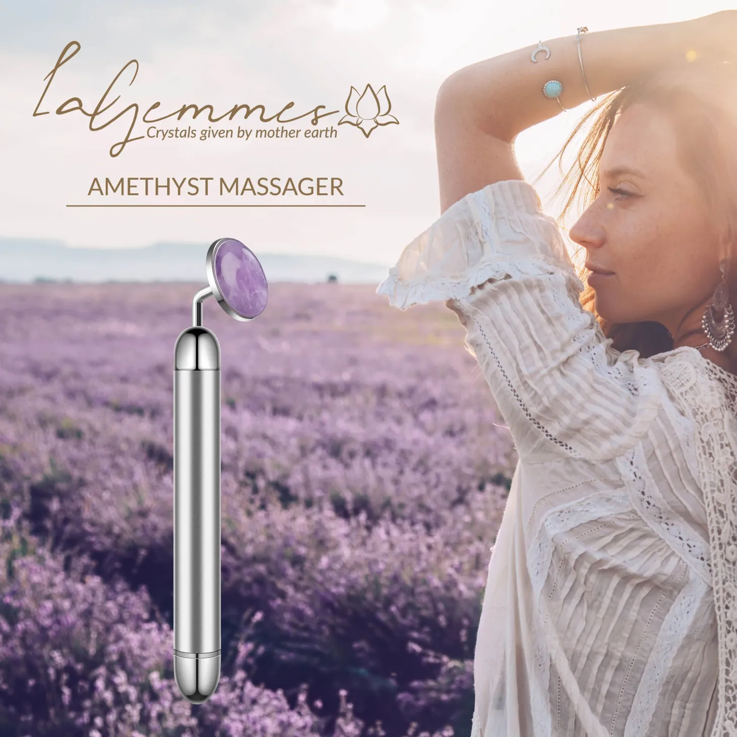 La Gemmes - Lay-On Vibrator Amethyst