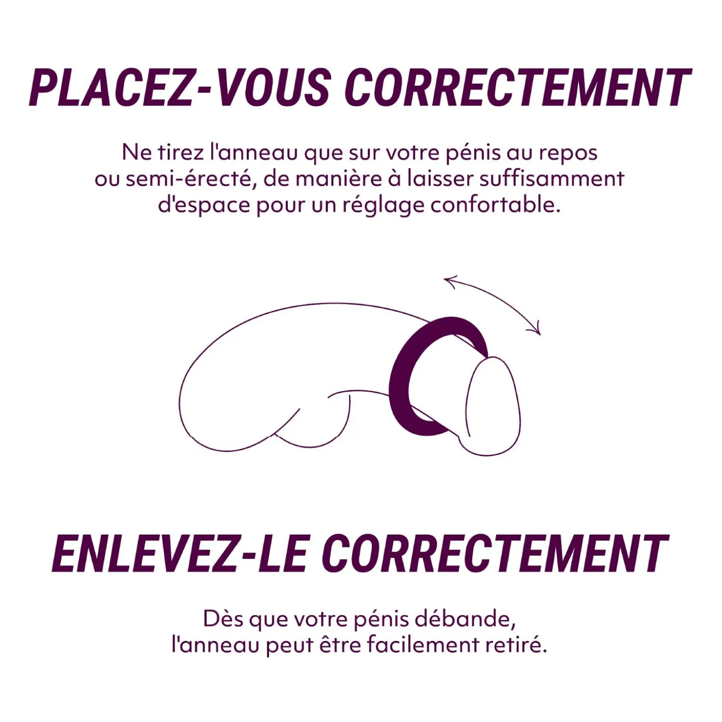 Le Cockring Coquin par Adam & Eve - Anneau pénien vibrant - Bleu