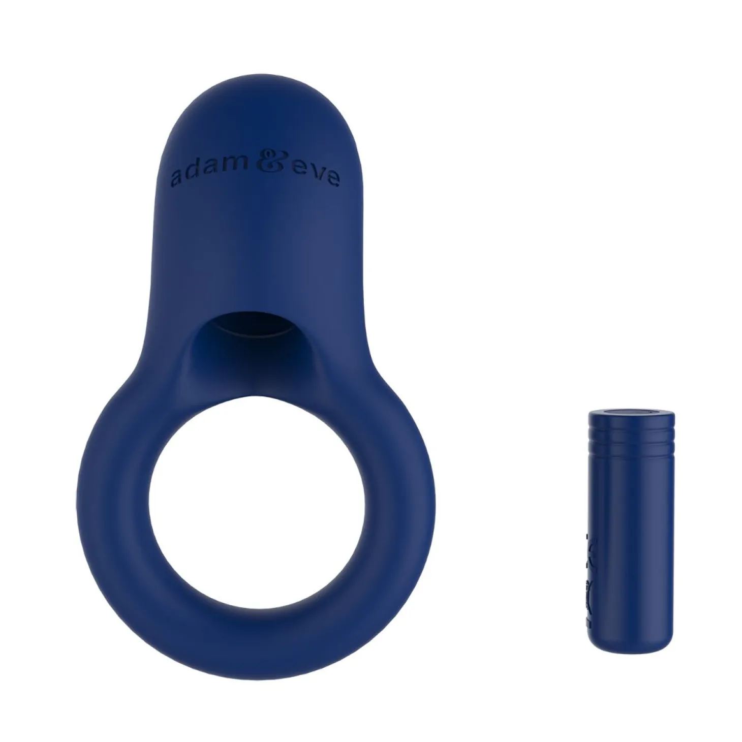 Le Cockring Coquin par Adam & Eve - Anneau pénien vibrant - Bleu