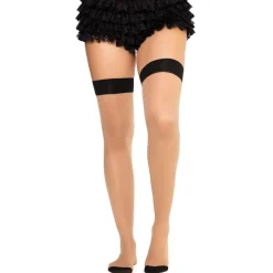 Leg Avenue - Bas Autofixants Avec Couture - Nude