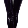 Legging en latex sans entrejambe
