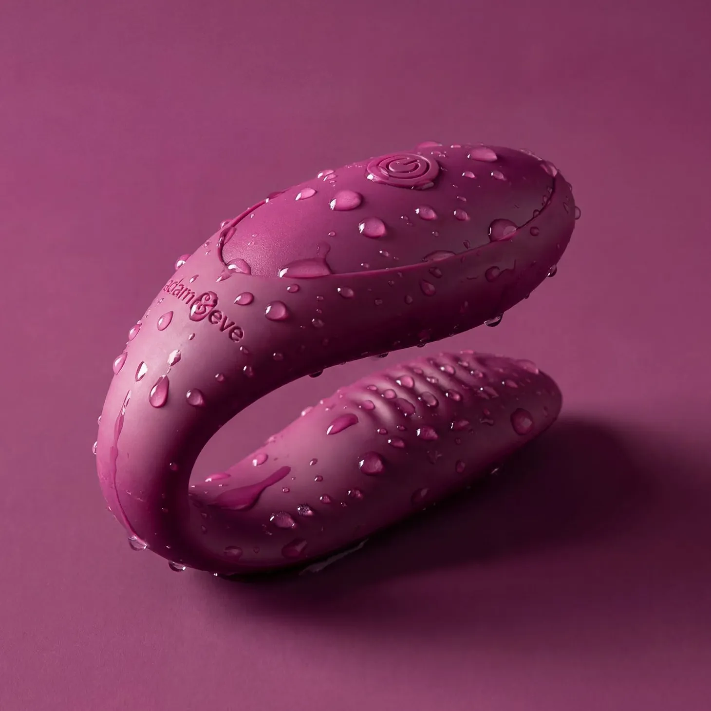 Le Jouet pour Deux par Adam & Eve - Stimulateur pour couple - Violet