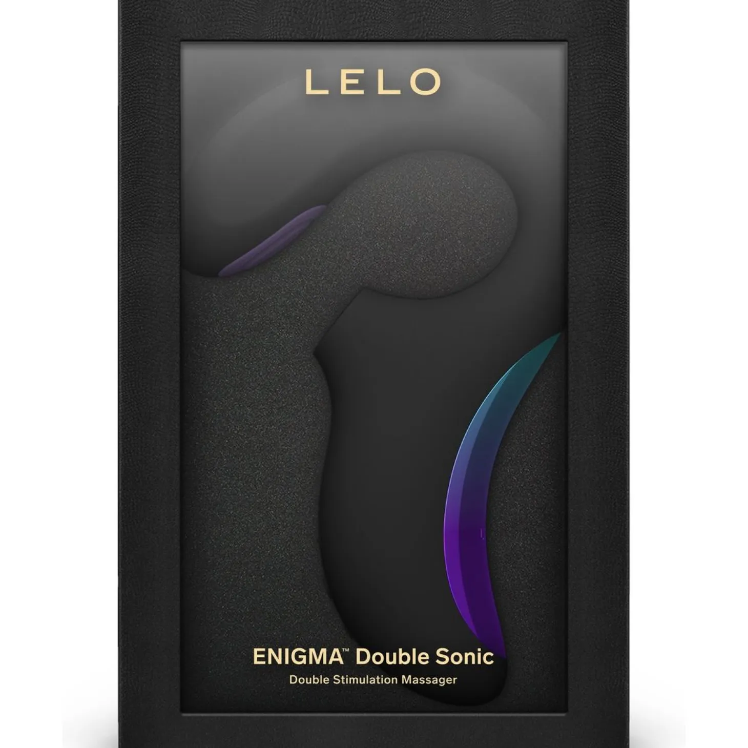 LELO - ENIGMA Double Sonic vibromasseur A-spot - Noir