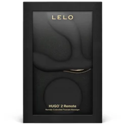 LELO - Hugo 2 Vibromasseur Prostatique avec Télécommande - Noir