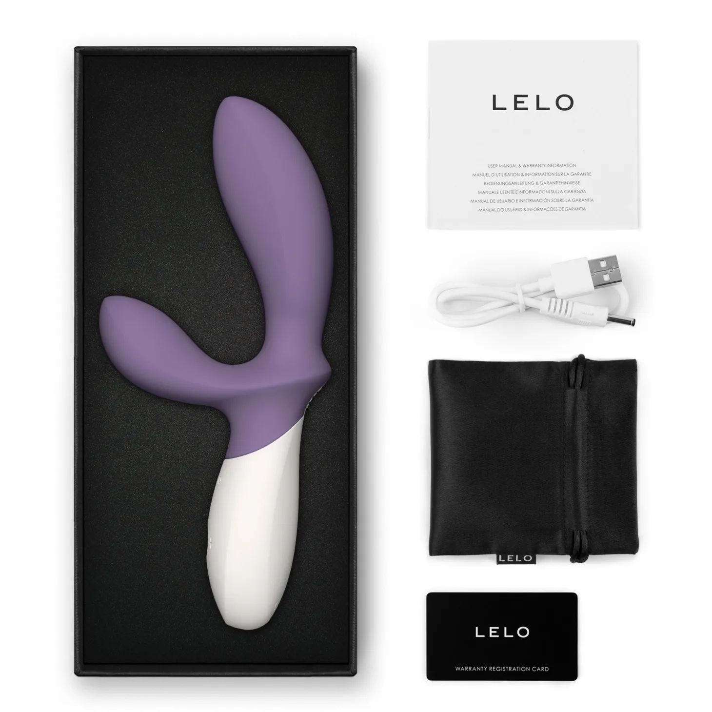 LELO - Loki Wave 2 Prostate Vibrator - Crépuscule Violet