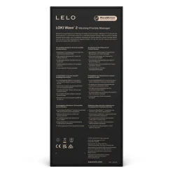 LELO - Loki Wave 2 Prostate Vibrator - Noir