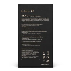 LELO - Masseur Personnel Nea 3 - Noir Profond