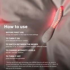 LELO - MONA Spectra Vibromasseur Point G - Contrôle par App
