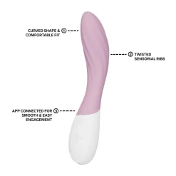 LELO - MONA Twist Vibromasseur Point G - Soft Pink