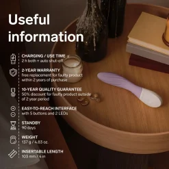 LELO - MONA Twist Vibromasseur Point G - Aqua