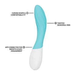 LELO - MONA Twist Vibromasseur Point G - Aqua