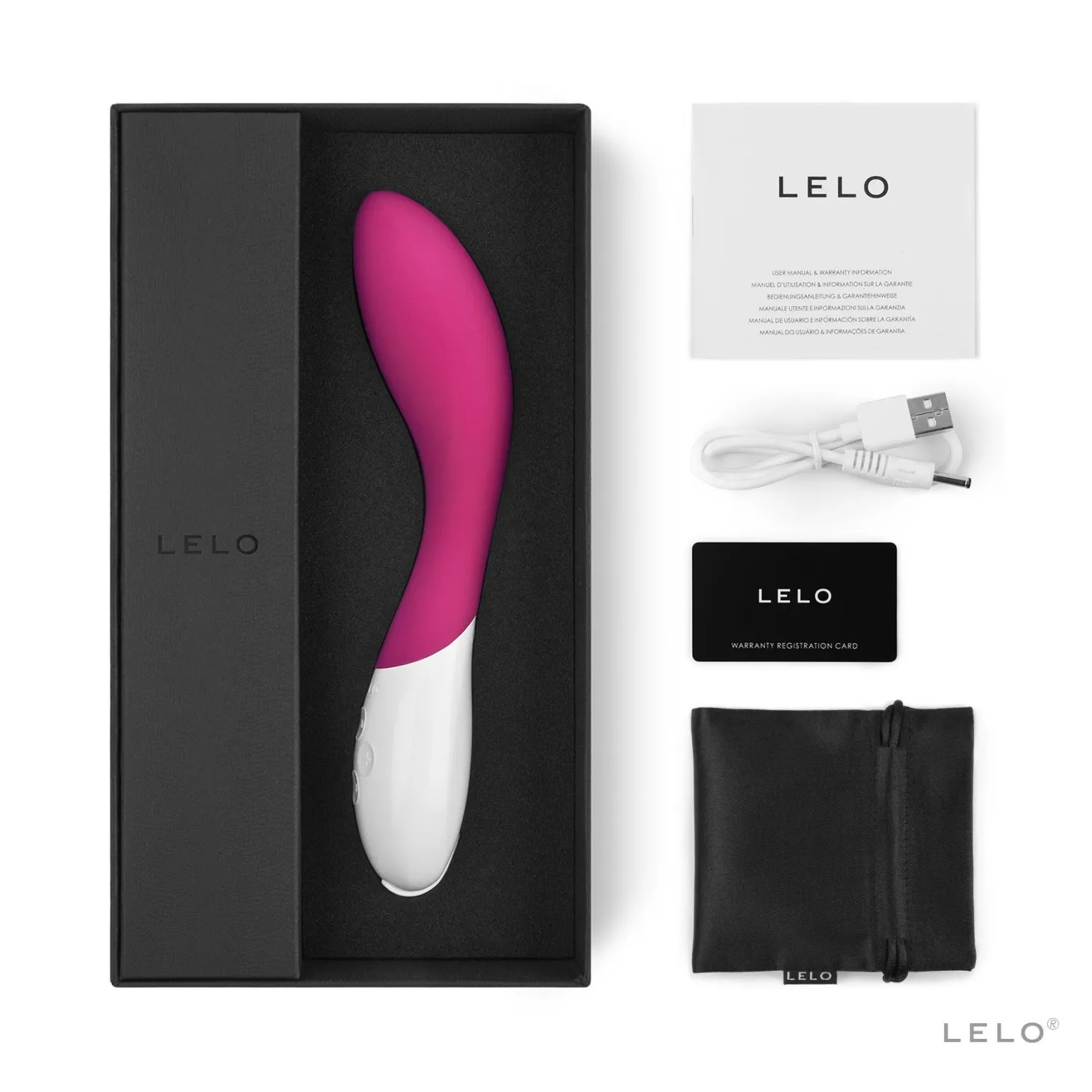 Lelo - Mona 2 Vibrator Rouge cerise