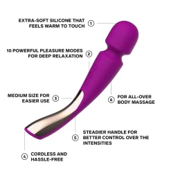 LELO - Smart Wand 2 Medium - Rose profond