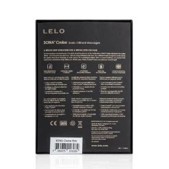 LELO - Sona Vibromasseur à air pulsé - Noir