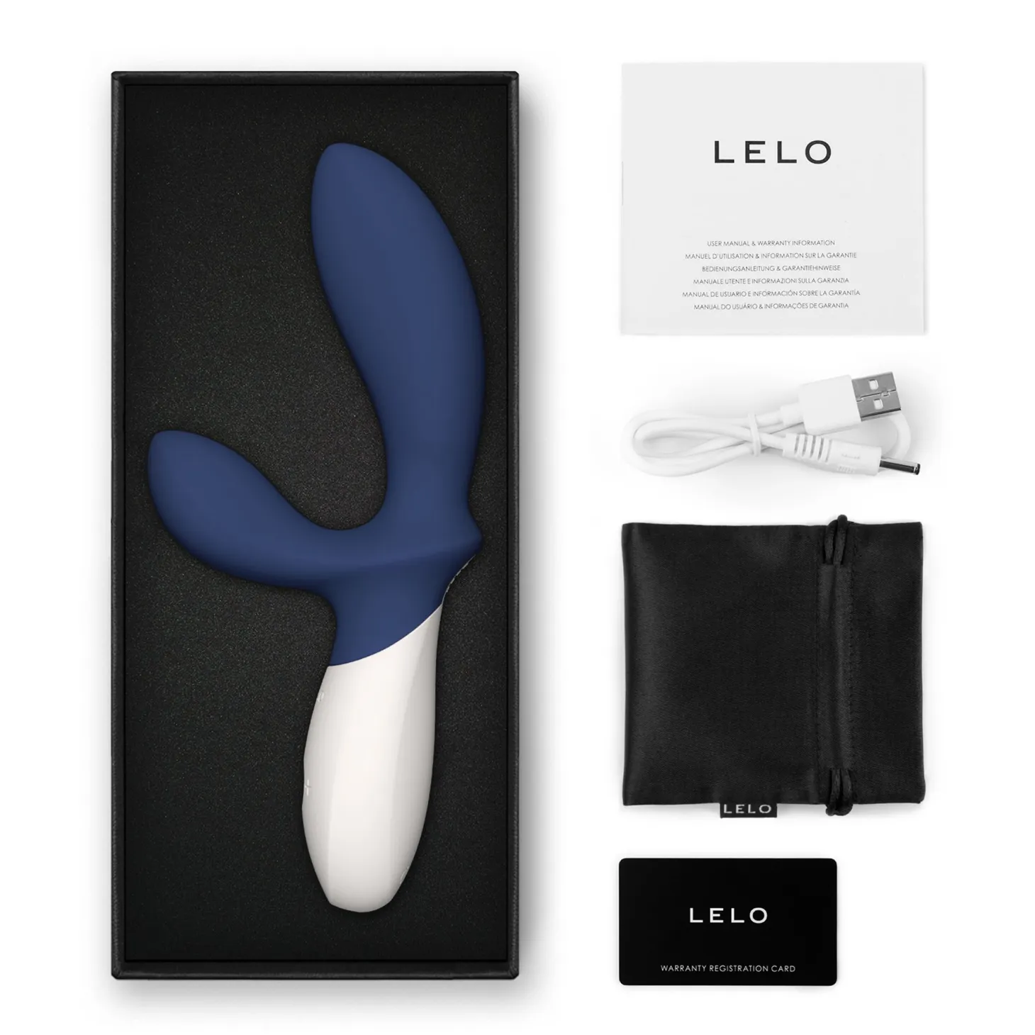 LELO - Stimulateur de prostate "Loki Wave 2" - Bleu