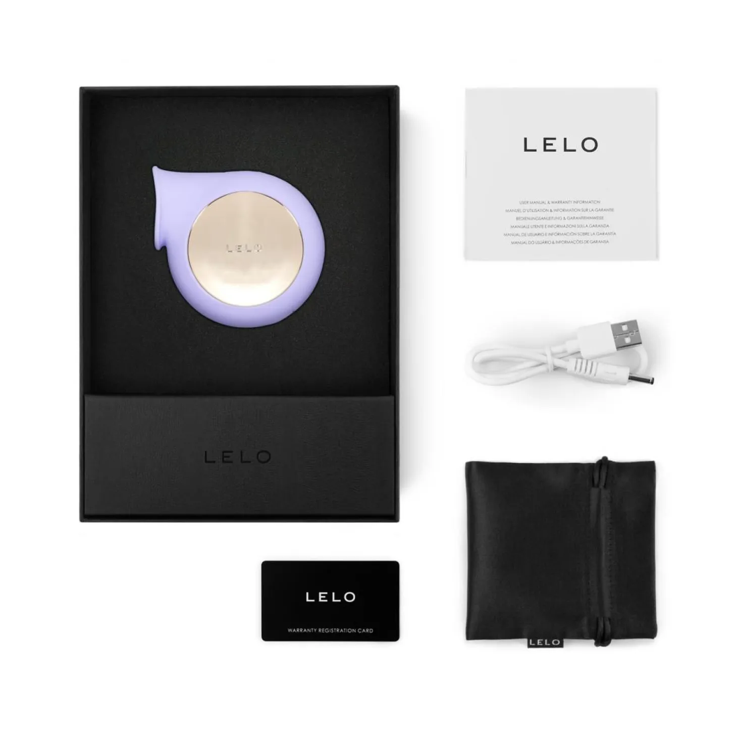 LELO - Vibromasseur à succion Sila - Lila