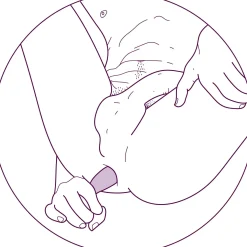 Le Plug Anal Génial par Adam & Eve - Plug anal - Bleu