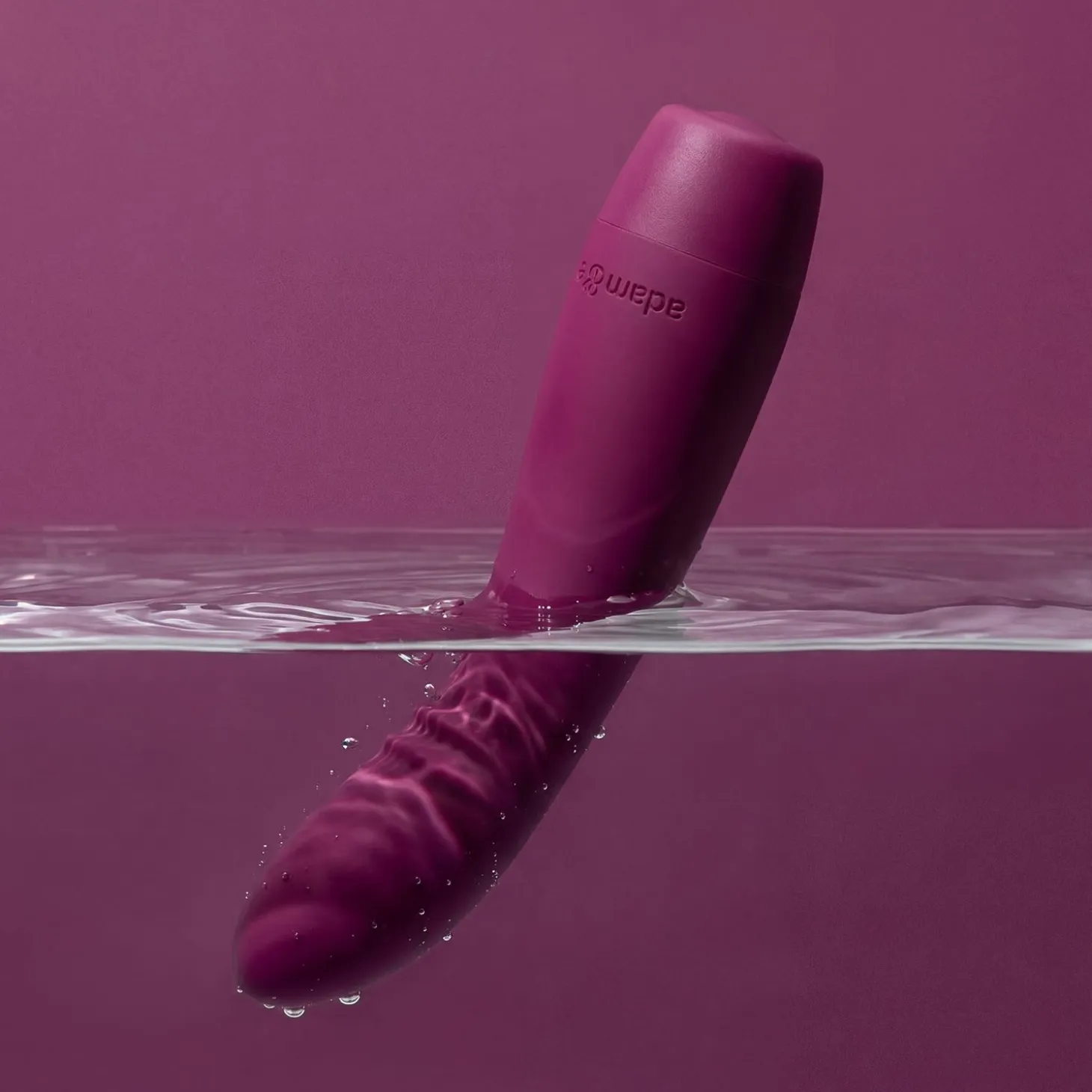 Le Vibro Vibrant par Adam & Eve - Stimulateur point G - Violet