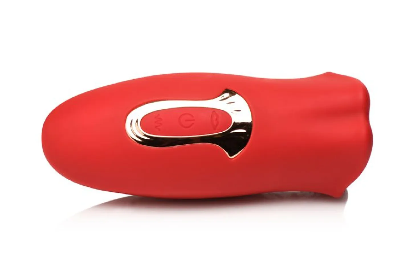 Lickgasm Baiser + Stimulateur de Baiser Vibrant - Rouge