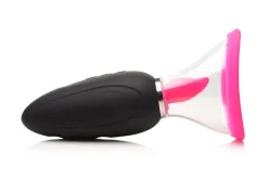 LICKGASM - Mini Stimulateur Succion, Léchage & Vibration