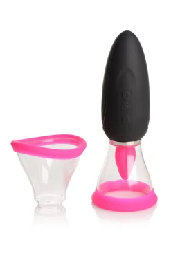 LICKGASM - Mini Stimulateur Succion, Léchage & Vibration