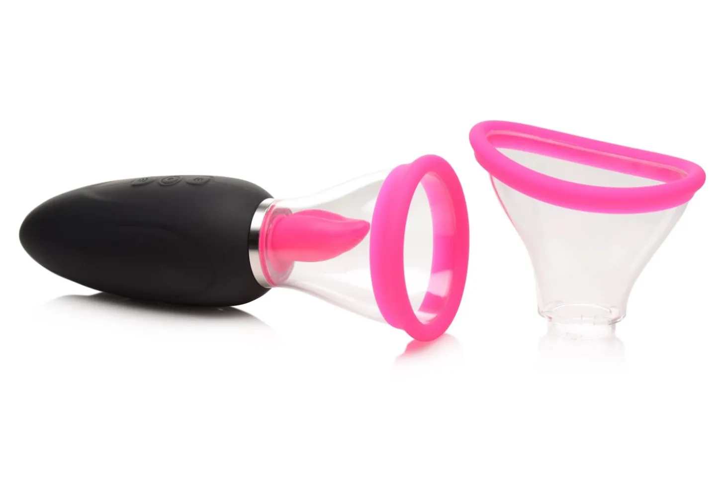 LICKGASM - Mini Stimulateur Succion, Léchage & Vibration