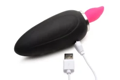 LICKGASM - Mini Stimulateur Succion, Léchage & Vibration